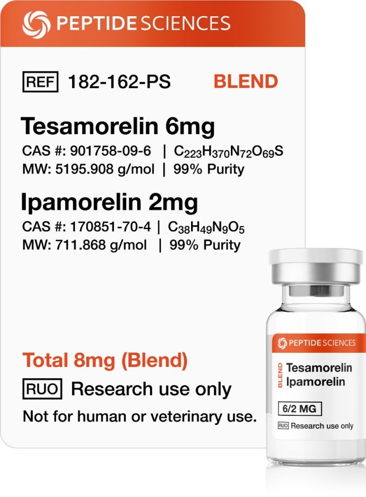 tesamorelin, ipamorelin 8mg (blend) tesamorelin, ipamorelin 8mg (blend)
