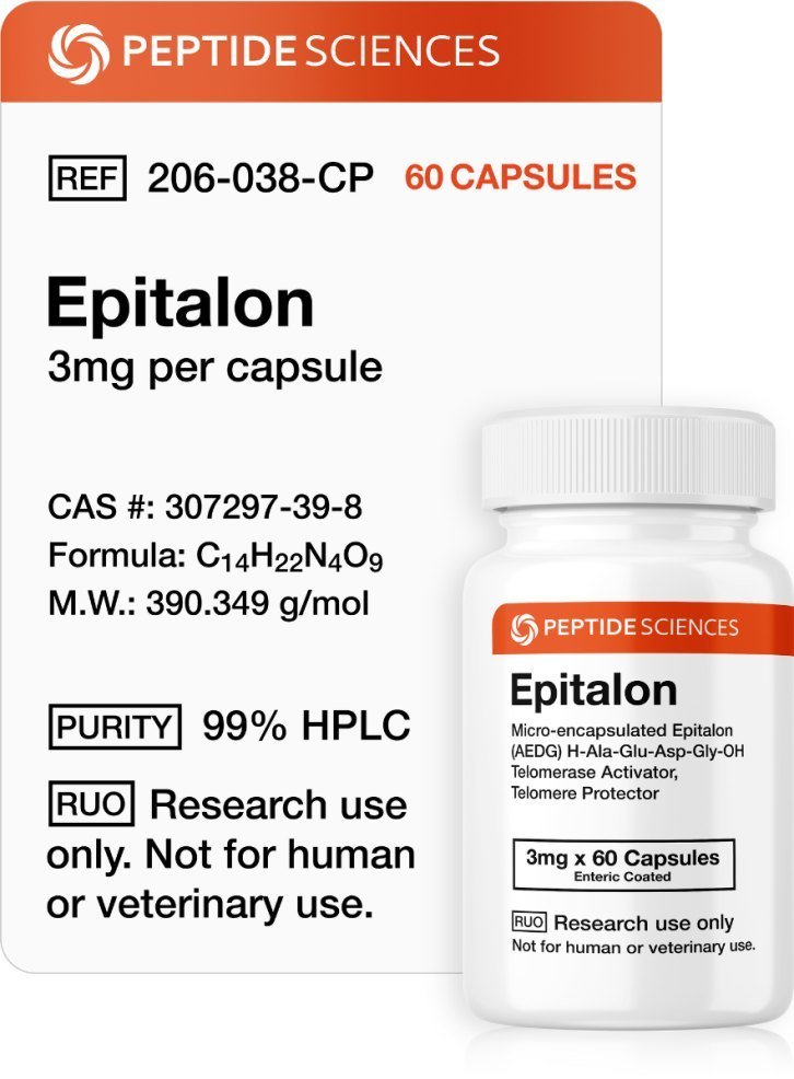 Epitalon 1mg (60 capsules) (Telomere Length) Epitalon 1mg (60 capsules) (Telomere Length)