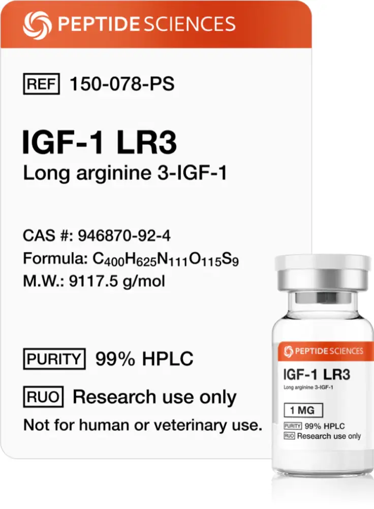 IGF-1 LR3 (Receptor Grade) 1mg IGF-1 LR3 (Receptor Grade) 1mg