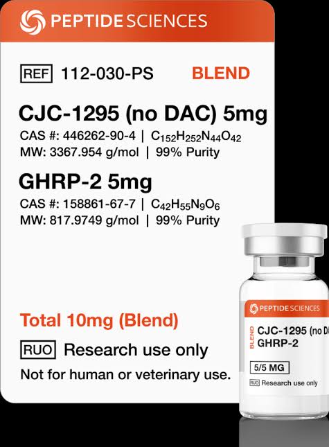 CJC-1295 (no DAC), GHRP-2 10mg (Blend)