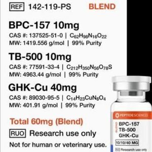 BPC-157, TB-500, GHK-Cu (Glow Blend) 30mg