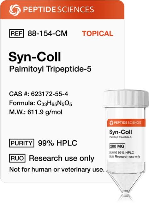 images (45) Syn-Coll (Palmitoyl Tripeptide-5) 200mg (Topical)
