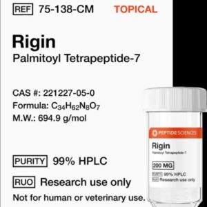 Rigin 200mg (Palmitoyl Tetrapeptide-7) (Topical)
