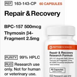 Repair and Recovery (60 Capsules) (Stable BPC-157 Arginate, Thymosin Beta-4 Fragment)