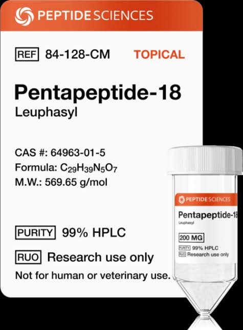 Pentapeptide-18 (Leuphasyl) 200mg (Topical) Pentapeptide-18 (Leuphasyl) 200mg (Topical)
