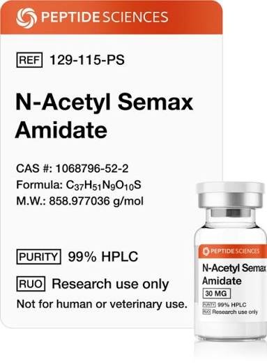 N-Acetyl Semax Amidate 30mg N-Acetyl Semax Amidate 30mg