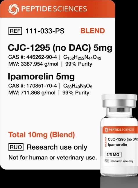 Ipamorelin (2mg x 10), CJC-1295 no DAC (2mg x 10) Ipamorelin (2mg x 10), CJC-1295 no DAC (2mg x 10)